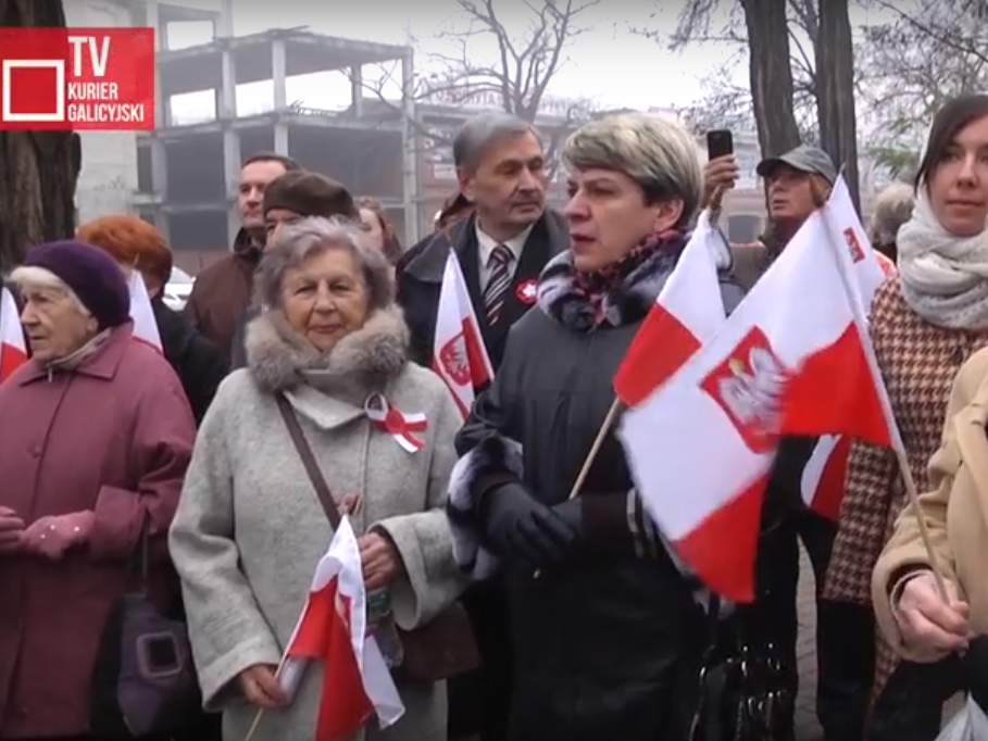 Урочистості з нагоди 100-ліття відновлення Незалежності Польщі в Івано-Франківську
