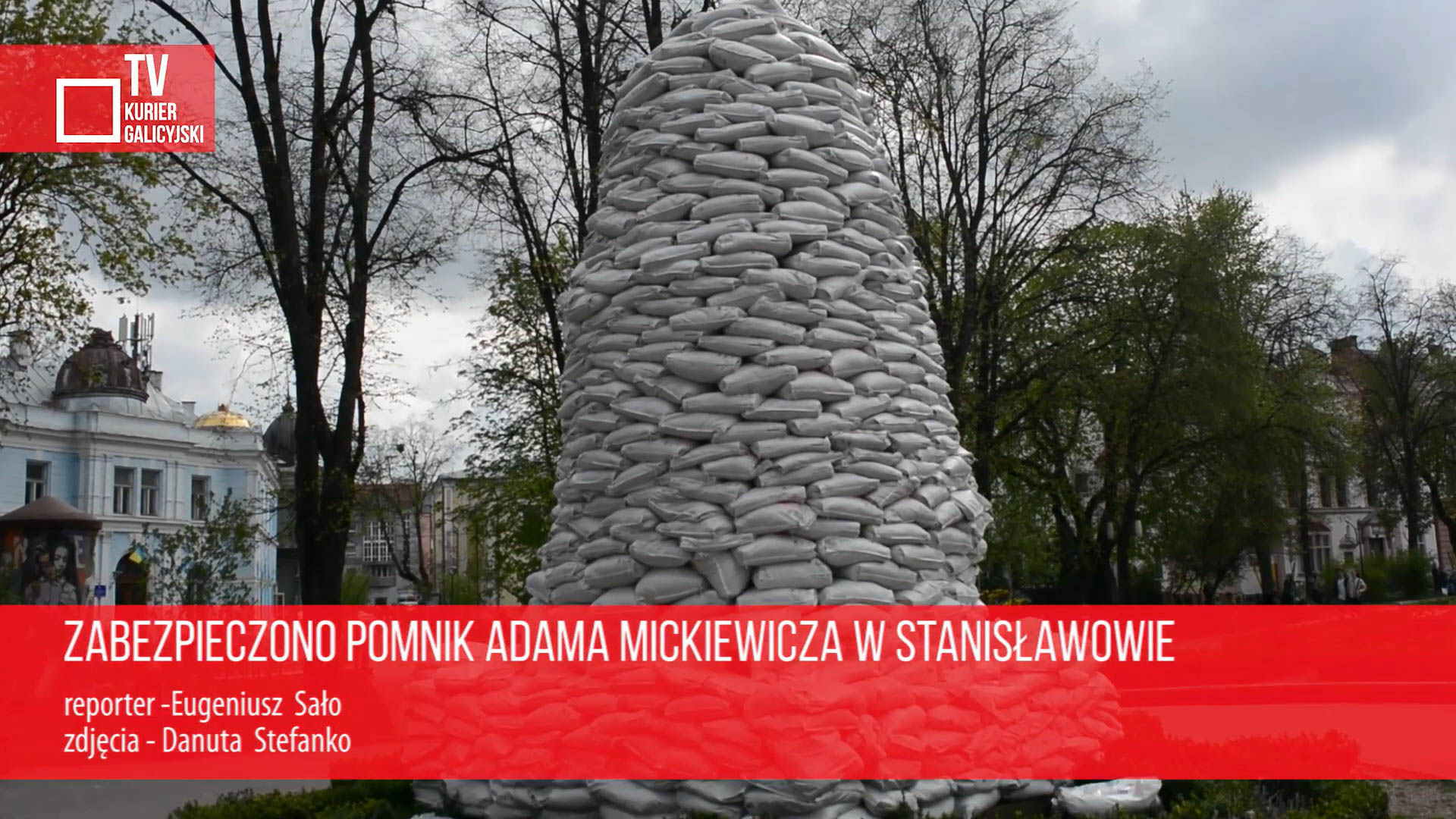 Zabezpieczono pomnik Adama Mickiewicza w Stanisławowie