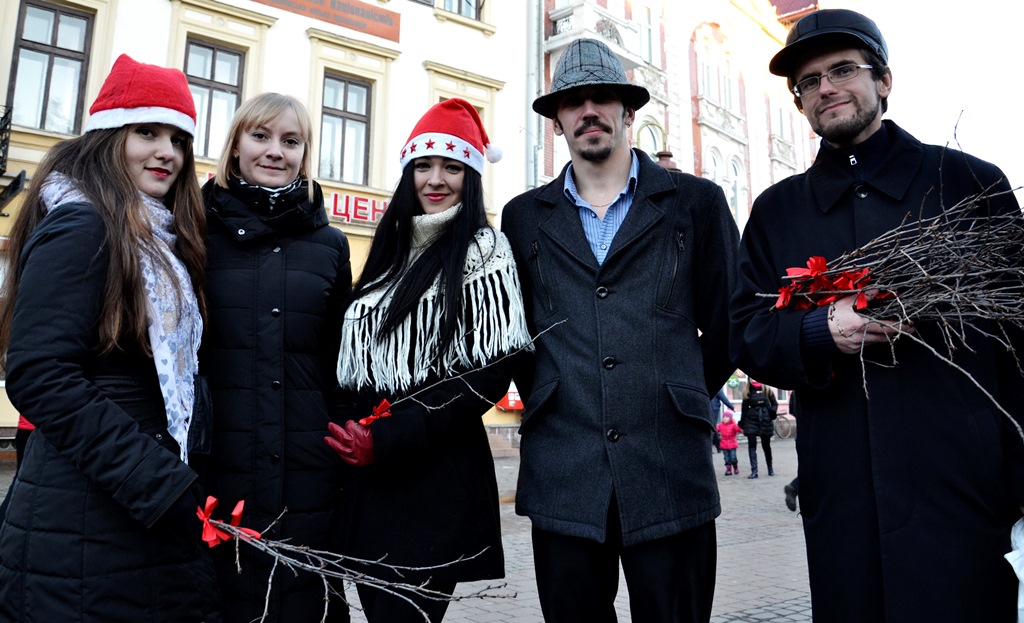 Otwarcie Noworoczno-Bożonarodzeniowego Festiwalu w Iwano-Frankiwsku