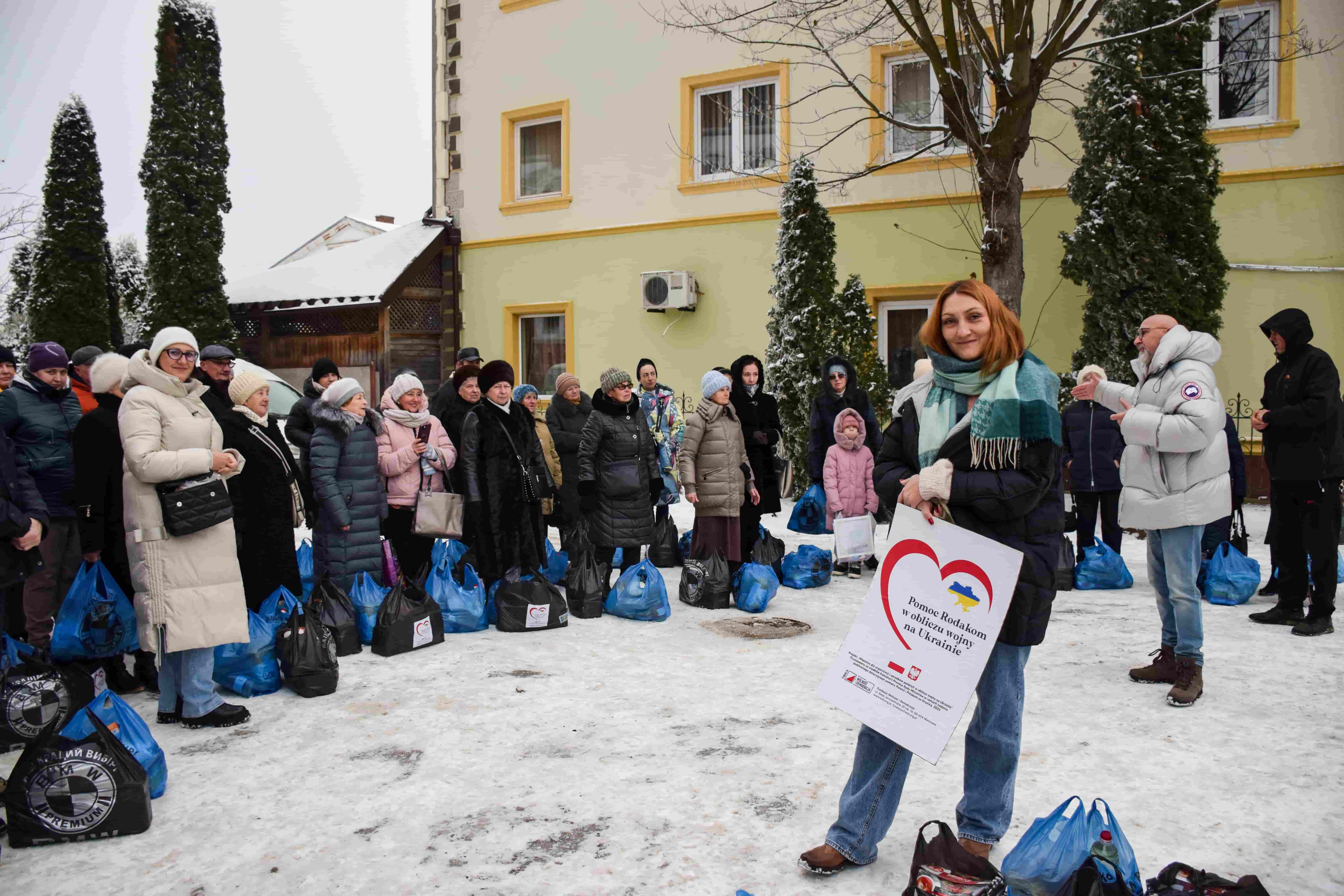 Триває акція підтримки польських осередків перед обличчям війни в Україні